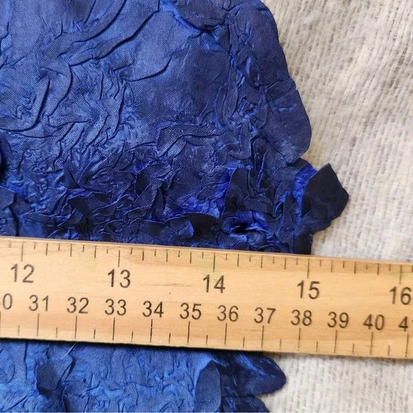 Magic Scarf Women's One Size Origami Packable Cami Tank Top Stretchy Blue - Picture 5 of 6